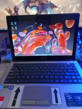 Laptop Asus A43S (sudah upgrade ssd)