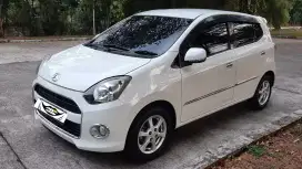 ANTIK LOW KM Daihatsu Ayla X 2015 100 %Full Original Cat Pajak Panjang