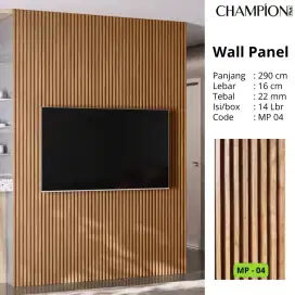 Wall panel / wpc