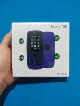 Nokia 105 New Garansi Resmi Warna Black