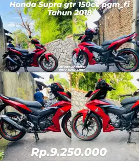 Honda Supra Gtr 150cc Pgm Fi Tahun 2018