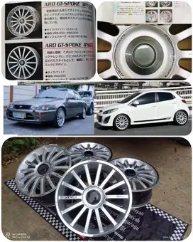 ARD GT Spoke by 5zigen ( 5x100 / 4x100 ) Made in Japan