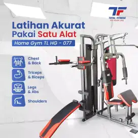 Homegym 3 sisi dengan sandsack TLHG-077 alat fitnes LCF-382