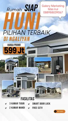 Rumah limasan Ready ngaliyan. .