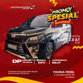 TDP 75JT | Toyota Voxy 2.0 AT 2018 - KM 45RB