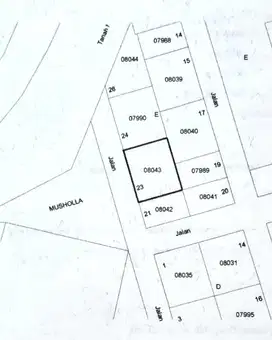 Jual Kavling Berkah Satu Luas 120m MURAH, Karangsatu, Karangbahagia