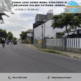 tanah pinggir jalan raya patrang Jember