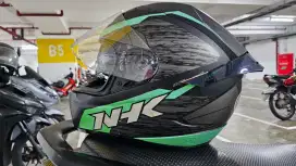 Helm NHK GP1000 double visor