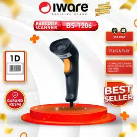 Barcode Scanner 1D Newland Iware BS-1206 USB Wired