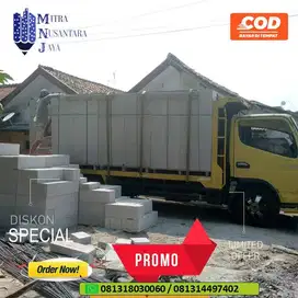 Hebel Bata ringan UK 7,5   TERBAIK BAYAR DI TEMPAT (TERMURAH)