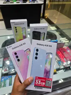 SAMSUNG A35 MURAH ready stok NEW SEIN diskon besar+GRATIS ADAPTOR ORI