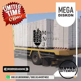 Hebel Bata ringan UK 10 & UK 7,5 Cirebon TYPE AAC