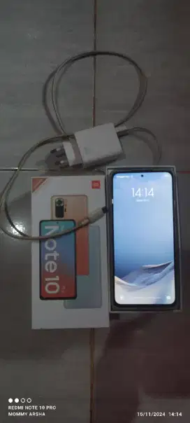 Dijual HP Xiaomi Redmi Note 10 Pro /Grey