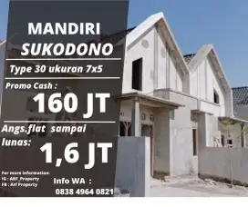 Dijual Rumah Sukodono