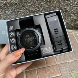 Jam tangan pria garmin fenix 5 x kondisi baru