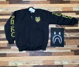 Jaket kenzo hitam