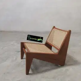 Kursi malas jati rotan