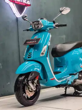 Perfect Condition!!Vespa Sprint S 2022 Warna favorit Mulus-Mustika