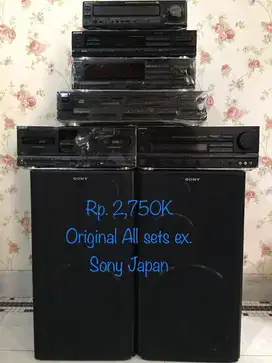 Double tape deck cassete ex. Sony Original Japan