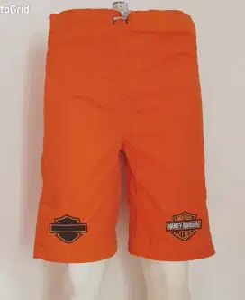 Celana orange double logo harley davidson