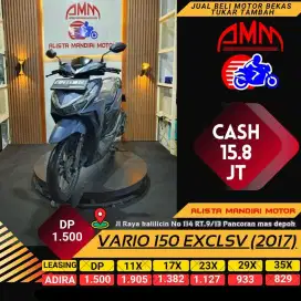 VARIO 150 EXCLSV 2017 BAYAR VIA SHOPEE TOKPED KREDIVO INDODANA AKULAKU