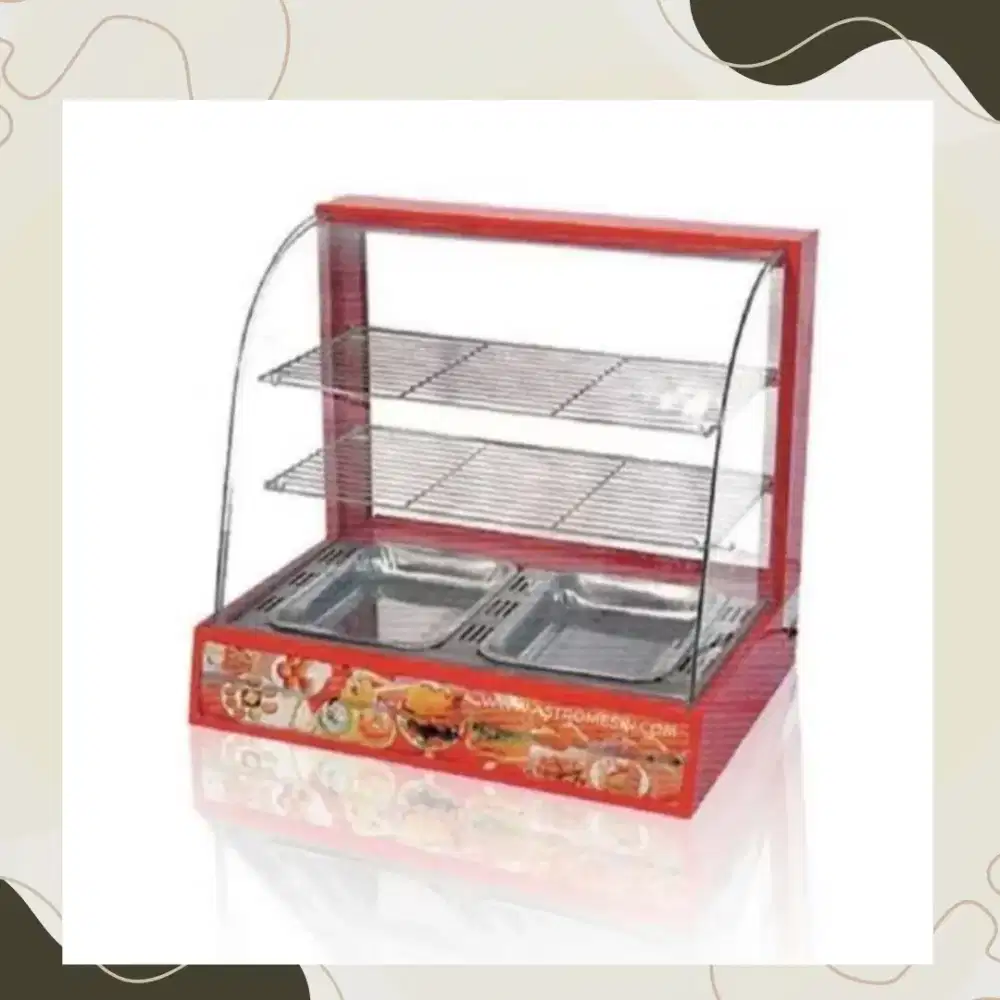 Showcase Food Warmer Display