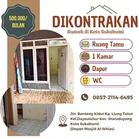 Dikontrakan Rumah di Sukabumi Kota