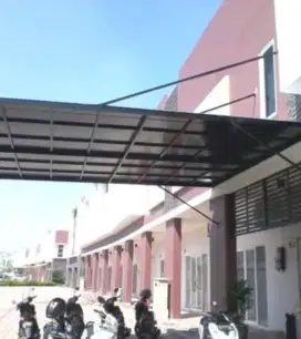 Kanopi bajaringan atap spandek