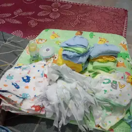 Baju bayi baru lahiran sepaket