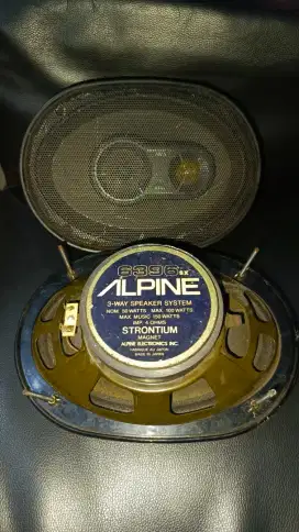 Speaker merk Alpine made in Japan