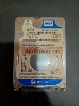 Hardisk Laptop WD Blue 500gb Sata 3.0