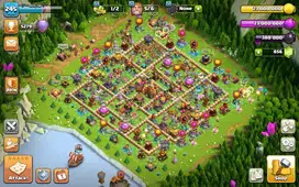 Town Hall 16 Max, Troops & Base Max, HERO Max, Base Malam All Max