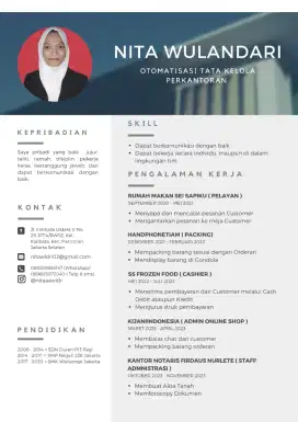 Info loker admin daerah jaksel