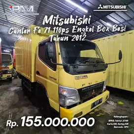 canter fe71 110ps engkel box besi ban 4