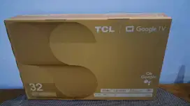 TV LED 32 TCL GOOGLE TV FHD BARU