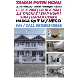 DI JUAL VILLA GANDENG DI KOMPLEK TAMAN PUTRI HIJAU