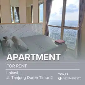 Apartment  Taman Anggrek Residence bisa Harian, Tahunan dan Bulanan