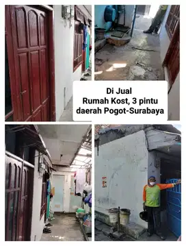 Dijual Rumah Kos di Pogot Surabaya Utara