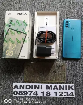 Nokia C31 4/64 Tam Seperti Baru Normal