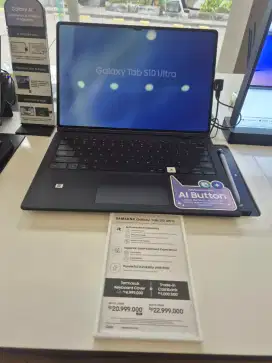 SAMSUNG TAB S10 ULTRA 5G WIFI&5G FREE KEYBOARD COVER GARANSI RESMI 1TH