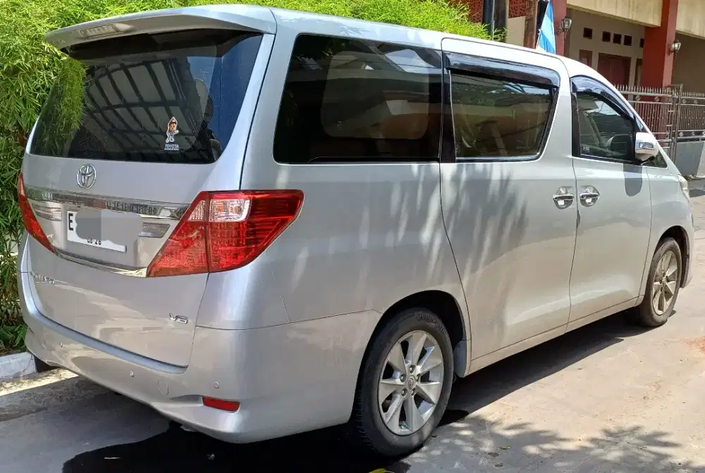 JUAL TOYOTA ALPHARD V6 3500 CC TAHUN 2012