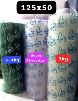 Jual bubble wrap bening dan hitam