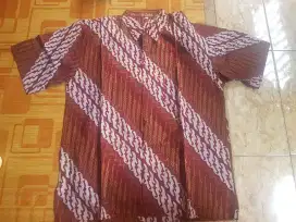 Dijual Baju Batik Lengan Pendek