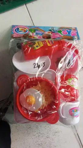 Mainan anak masak masakan set