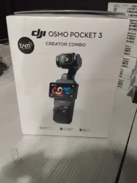 DJI Pocket 3 Creator Combo Promo Garansi Resmi Bisa Kredit Tanpa DP