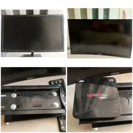 Jual monitor Samsung atai LG 24 Bekas + Bonus STB & Bracket