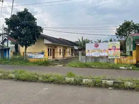 Dijual Tanah dan Bangunan Strategis Pinggir Jalan Baru Sukaraja Sukabu