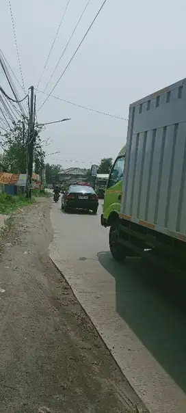 disewa tanah plus bangunan di cisauk