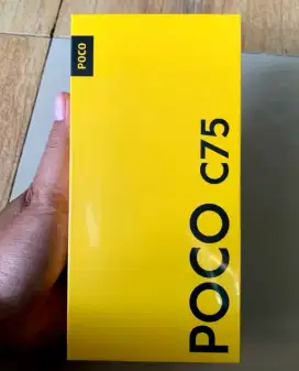 Poco C75 6/128 BARU garansi resmi Xiaomi 15bln bisa TT atau Kredit