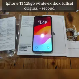 Iphone 11 128gb white - ex ibox mulus